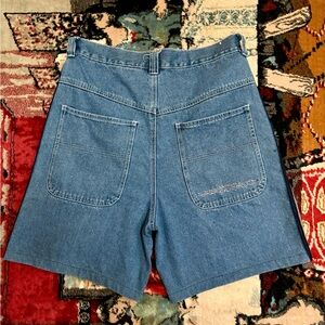 725 Originals vintage Y2K denim tribal embroidery jorts SZ 32